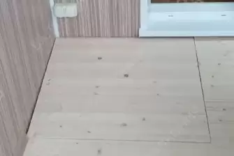 Отделка балкона сапожок с утеплением