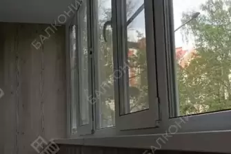 Отделка балкона с утеплением качественными материалами