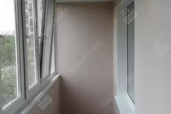Отделка балкона с утеплением 