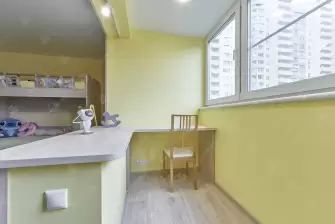 Совмещение балкона с комнатой и утепление