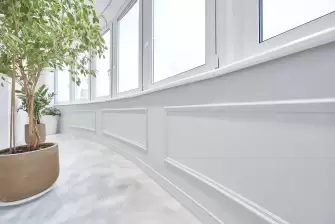 Утепление балкона с отделкой гипсокартоном