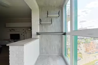 Объединение лоджии с комнатой и остекление вторым контуром