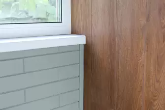 Объединение  светлого балкона с детской