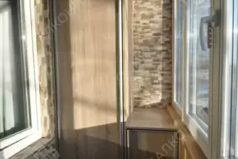 Отделка с утеплением балкона в квартире