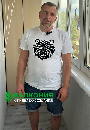 Видеообзор обшивки кварц-винилом двойной лоджии с ригелем